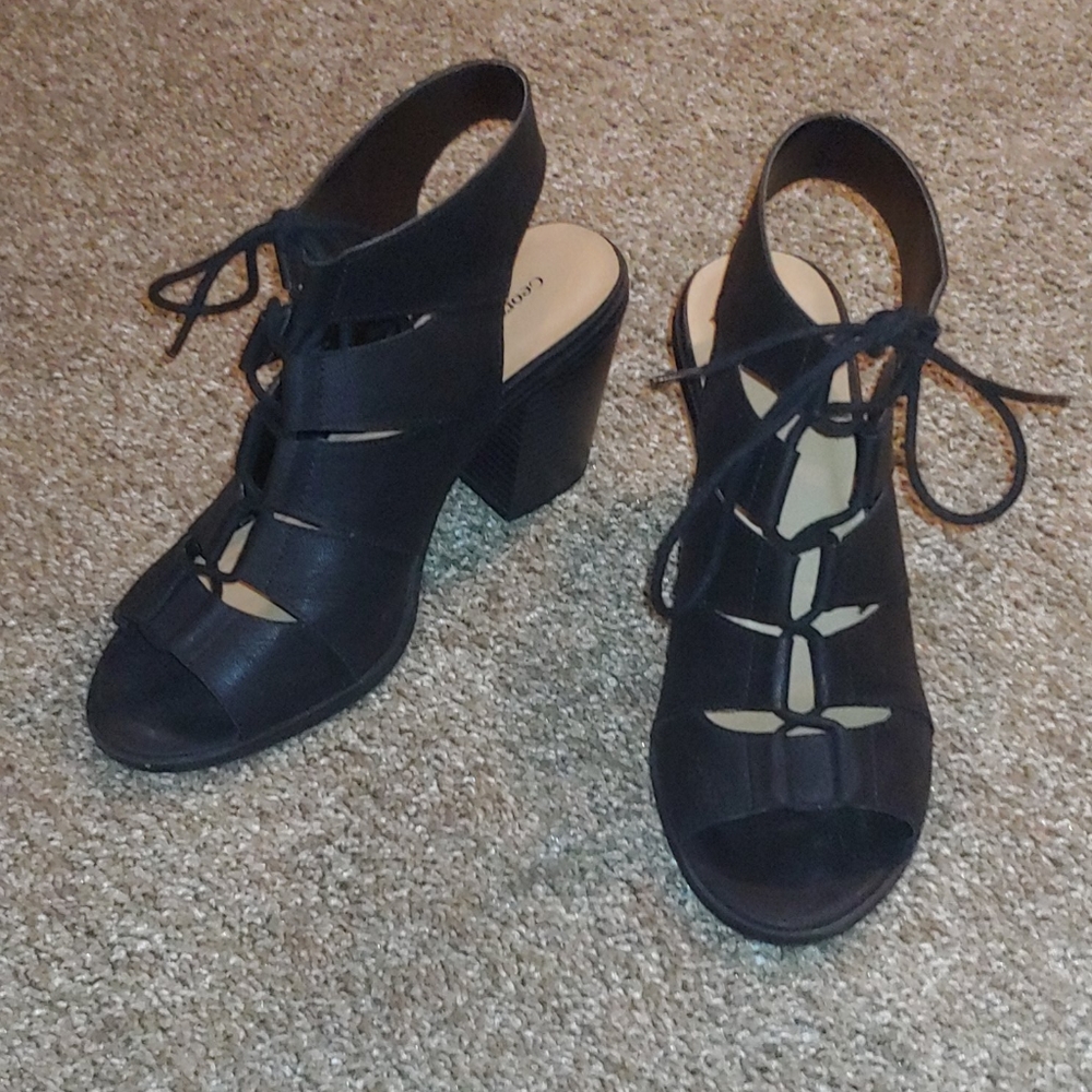 Lace up heels